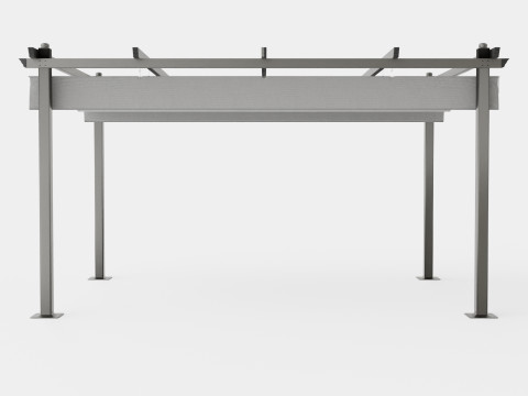 Toscana Pergola 3D Model