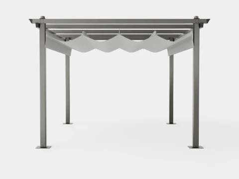Toscana Pergola 3D Model