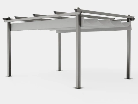 Toscana Pergola 3D Model