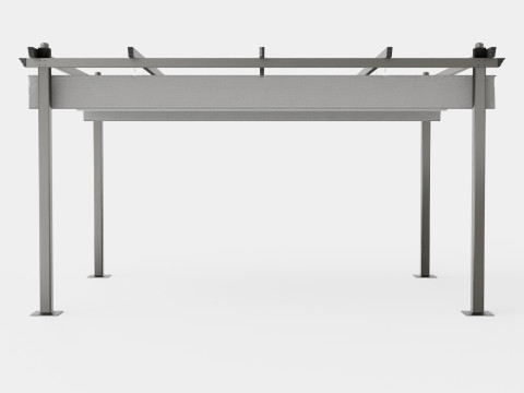 Toscana Pergola 3D Model