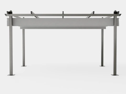 Toscana Pergola 3D Model