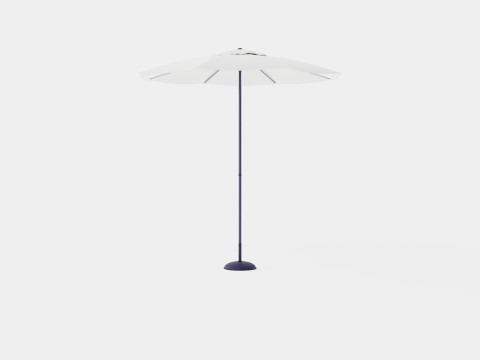 Tropea Umbrella Beige Modèle 3D