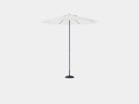 Tropea Umbrella Beige 3D Model