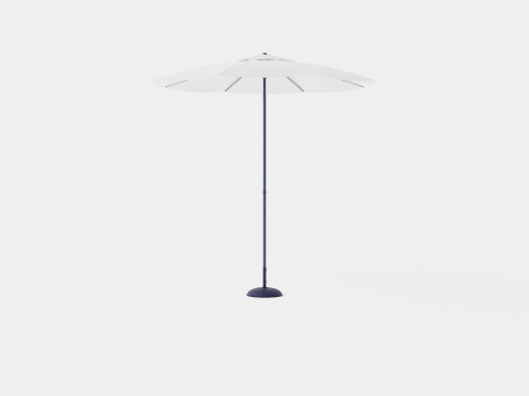 Tropea Umbrella Beige Modèle 3D