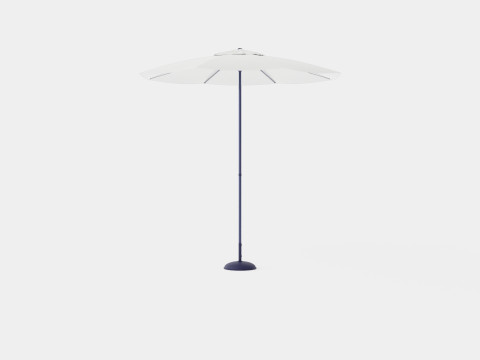 Tropea Umbrella Beige Modèle 3D