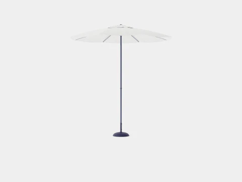 Tropea Umbrella Beige 3D Model