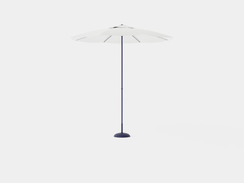 Tropea Umbrella Beige Modèle 3D