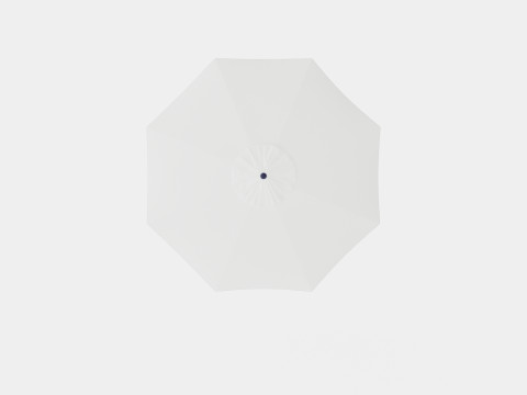 Tropea Umbrella Beige Modèle 3D