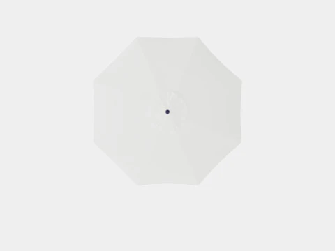 Tropea Umbrella Beige 3D Model