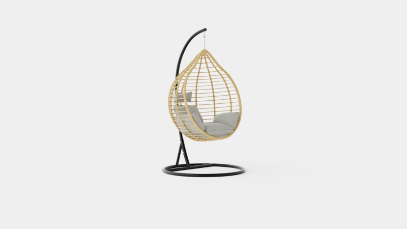 Valencia Hanging Chair Set Modelo 3D .c4d .max .obj .3ds .fbx .stl .blend 