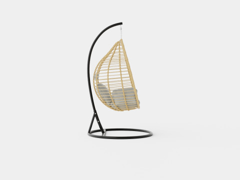 Valencia Hanging Chair Set Modelo 3D