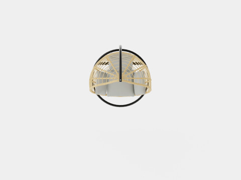 Valencia Hanging Chair Set Modelo 3D