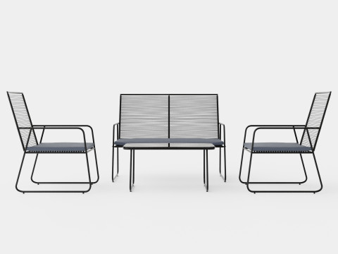 Venezia Sofa Set Model 3D