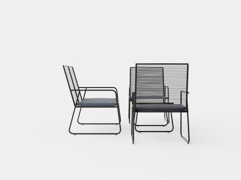 Venezia Sofa Set 3D 模型