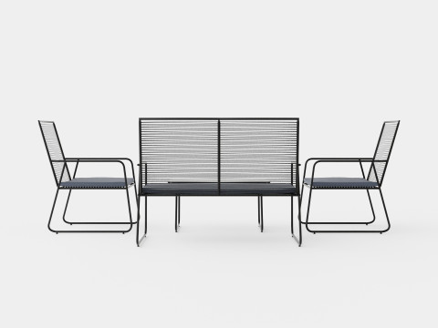 Venezia Sofa Set 3D 模型