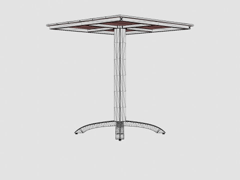 Wesley Table Modelo 3D