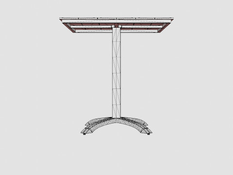 Wesley Table Modelo 3D