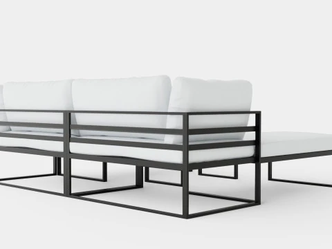 Set angolare Wexford Modello 3D