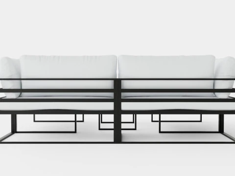 Set angolare Wexford Modello 3D