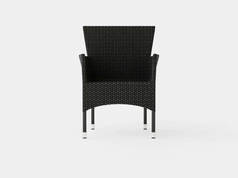 Chaise de salle &agrave; manger Zaira Modèle 3D