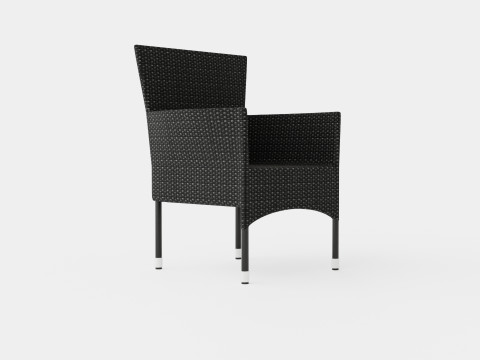 Zaira Dining Chair 3D Model