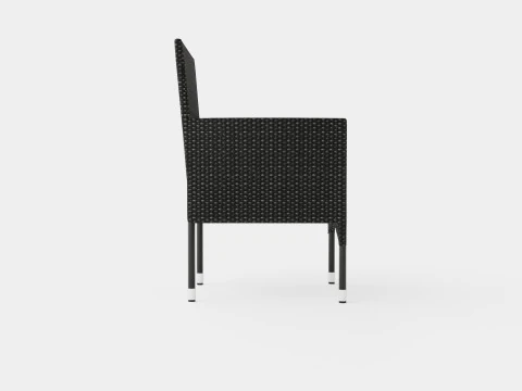 Zaira Dining Chair 3D Model