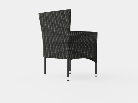 Zaira Dining Chair 3D Model
