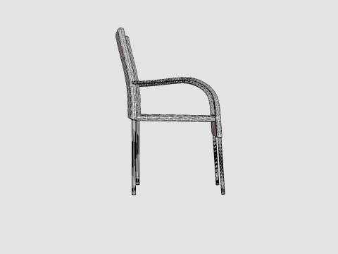 Abo Dining Chair 3D Model