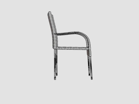 Abo Dining Chair 3D Model