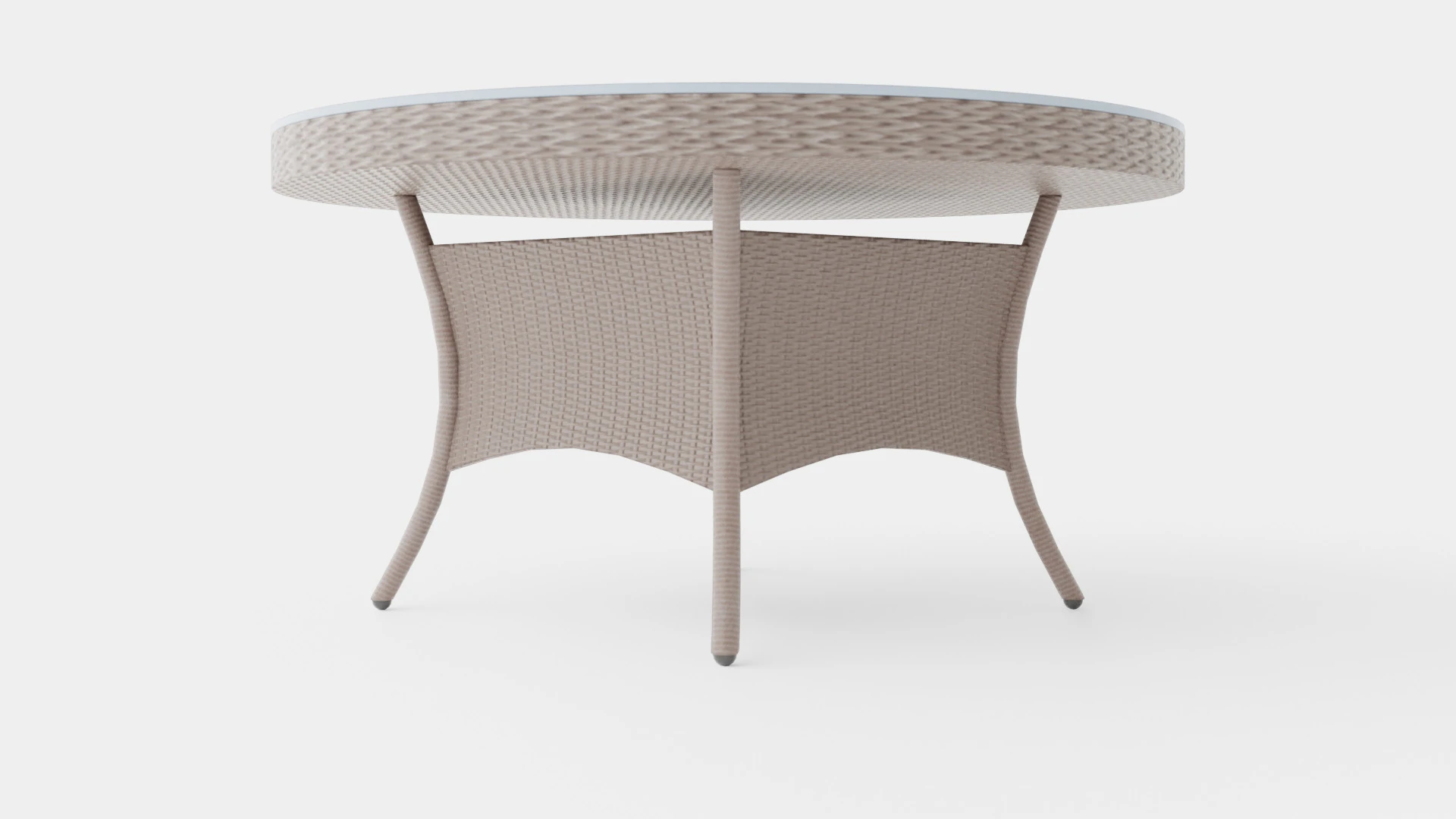 London Table Round 3D Model .c4d .max .obj .3ds .fbx .stl .blend 