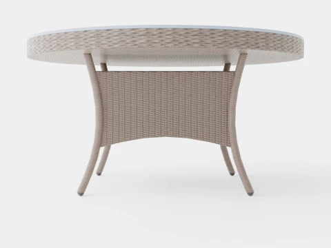 London Table Round 3D Model