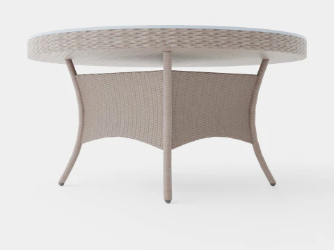 London Table Round 3D Model