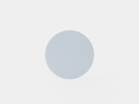 London Table Round Modelo 3D