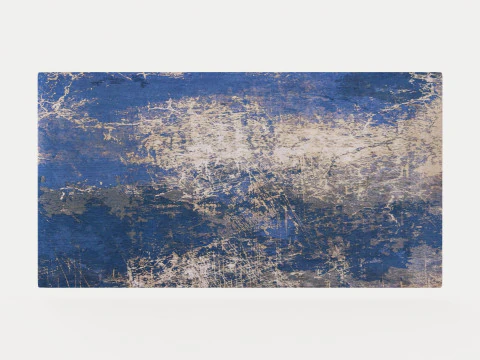 TAPIS LOUIS DE POORTERE MAD MEN CRACKS 8629 BLEU ABYSS Modèle 3D