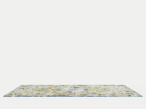 LOUIS DE POORTERE ANTIQUE HERIZ 8704 AMIR GOLD RUGS 3D Model