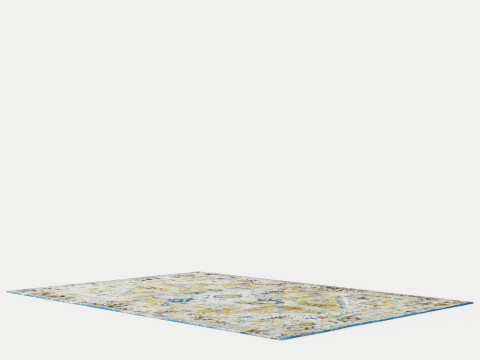 LOUIS DE POORTERE ANTIQUE HERIZ 8704 AMIR GOLD RUGS 3D Model