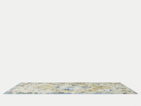 LOUIS DE POORTERE ANTIQUE HERIZ 8704 AMIR GOLD RUGS 3D Model