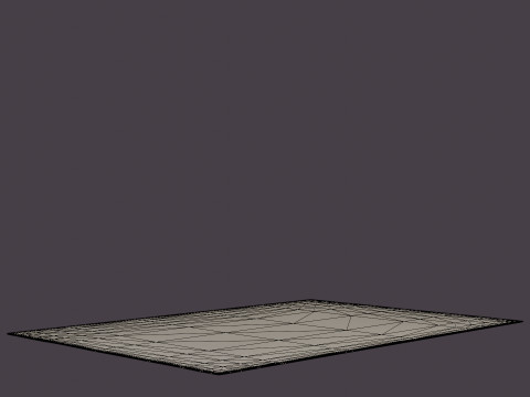 LOUIS DE POORTERE ANTIQUE HERIZ 8704 AMIR GOLD RUGS 3D Model