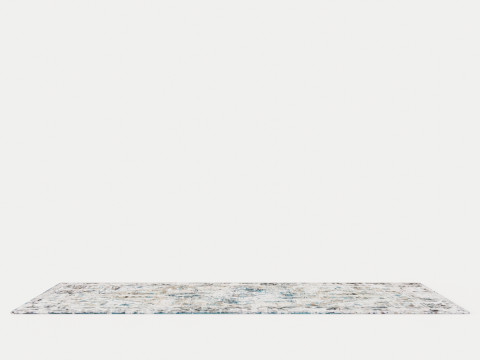 ANTIQUE HERIZ 8708 GOLDEN HORN BEIGE RUGS Modello 3D