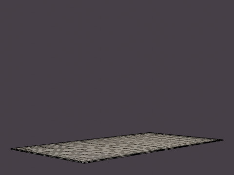ANTIQUE HERIZ 8708 GOLDEN HORN BEIGE RUGS Modello 3D