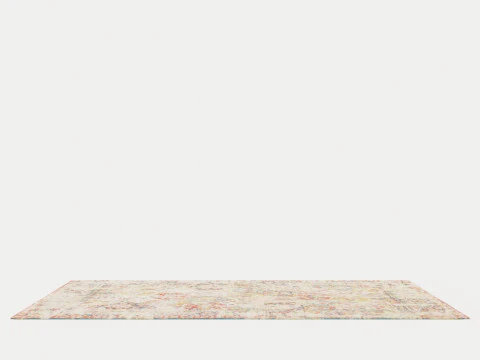 LOUIS DE POORTERE ANTIQUE BAKHTIARI 8712 JANISSARY MULTI RUGS 3D Model