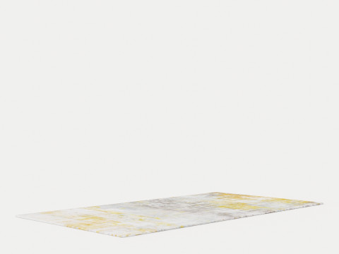 LOUIS DE POORTERE ATLANTIC STREAKS 8715 SEA BRIGHT SUNNY RUGS 3D Model