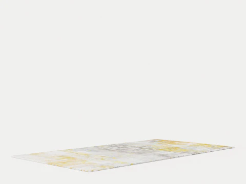 LOUIS DE POORTERE ATLANTIC STREAKS 8715 SEA BRIGHT SUNNY RUGS 3D Model