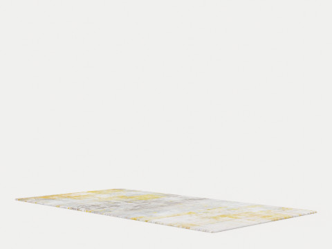 LOUIS DE POORTERE ATLANTIC STREAKS 8715 SEA BRIGHT SUNNY RUGS 3D Model