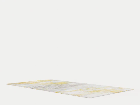 LOUIS DE POORTERE ATLANTIC STREAKS 8715 SEA BRIGHT SUNNY RUGS 3D Model