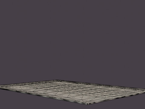 PALAZZO DA MOSTO 9141 BORGIA RED RUGS 3D 模型