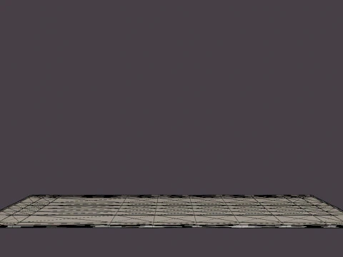 PALAZZO DA MOSTO 9141 TAPIS BORGIA ROUGE Modèle 3D