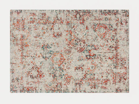 TAPIS ANTIQUES BAKHTIARI 9128 GALATA Modèle 3D