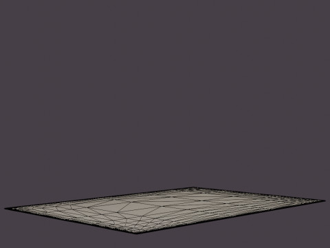 ANTIQUE BAKHTIARI 9128 GALATA RUGS 3D Model
