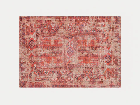 TAPIS ANCIENS HADSCHLU 8719 7 8 2 ROUGE Modèle 3D